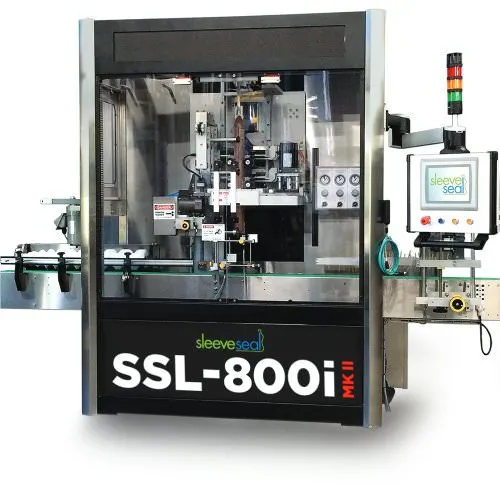 SSL-800i MKII Fastest Single-Head Vertical Sleeve Labeler